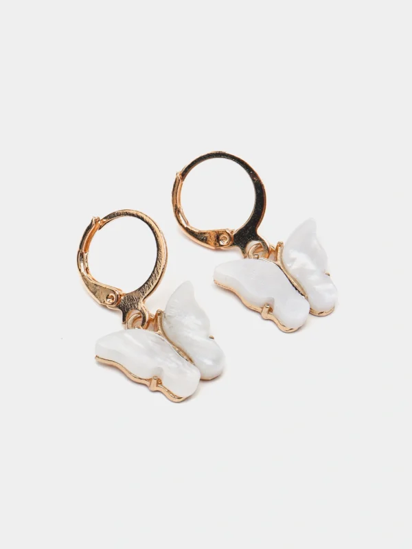 White Earings